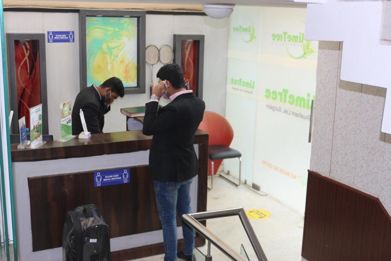 Lime Tree Hotel Sushant Lok Gurgaon Sector 29 Next To Iffco Chowk Metro Zewnętrze zdjęcie